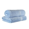 thumbnail image 2 of Premium Egyptian Cotton Highly Absorbent 2-Piece Plush Bath Sheet Set - 34" x 68", 2 of 7