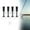 black, variant on koolsoo Fishing Rod Holder 4 Tubes Organizer Links Vertical Support Side Mounted Fishing Pole Stand Pole Rest for Boat RV Canoe Yacht orange