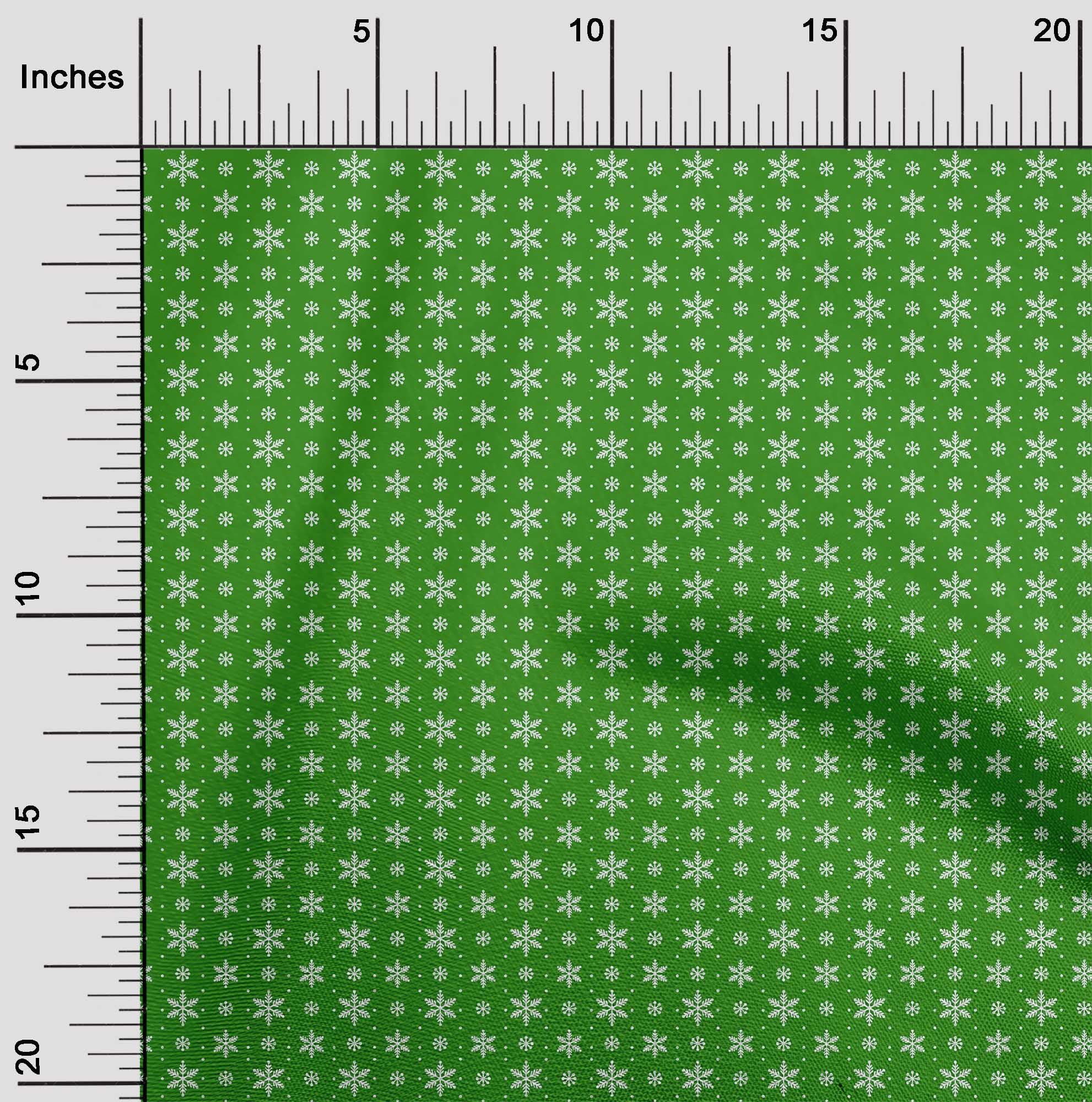 oneOone Viscose Jersey Green Fabric Merry Christmas Sewing Craft Projects Fabric Prints By Yard 60 Inch Wide-68V