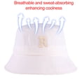 thumbnail image 4 of Circunferencia del sombrero: 55-60 cm, circunferencia de la cabeza grande, sombrero de pescador, sombrero de lavabo para mujer, sombrero para el sol con protección solar, 4 of 5