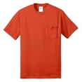thumbnail image 5 of Yellow Rooster Men's Core Blend Pocket T-Shirts Orange XL, 5 of 6