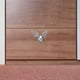 thumbnail image 4 of Perillas de gabinete modernas Perilla Puerta decorativa de venado con tornillos Plata Zulema perillas del gabinete, 4 of 8