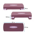thumbnail image 3 of Banco Escalon De Ejercicio Step Rutinas Aerobics Ajustable, 3 of 6