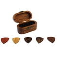thumbnail image 3 of Guitar Pick Case,Wood Guitar Pick Box Guitar Accessories Guitar Pick Box Dependable Performance, 3 of 8