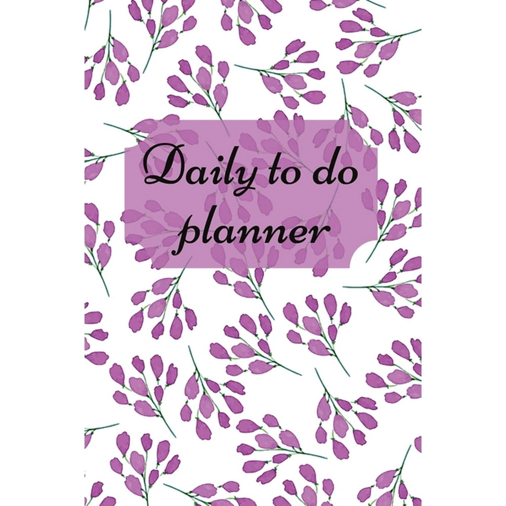 Daily to do planner ToDo List Notebook, Planner, Daily Checklist, 6x9