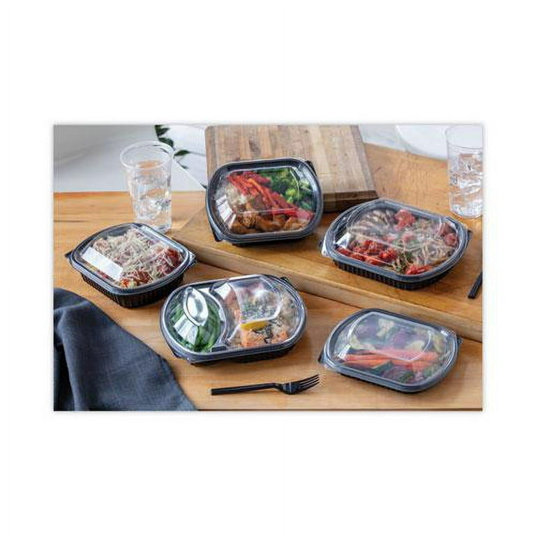 ClearView MealMaster Lid with Fog Gard Coating, Large Flat Lid, 9.38 x 8 x 0.38, Clear, Plastic, 300/Carton ClearView MealMaster Lid with Fog Gard Coating, Large Flat Lid, 9.38 x 8 x 0.38, Clear, Plastic, 300/Carton