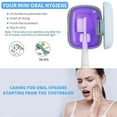 thumbnail image 2 of Toothbrush Covers, Smart Portable Travel Toothbrush Holder Toothbrushes Holder, 2 of 5