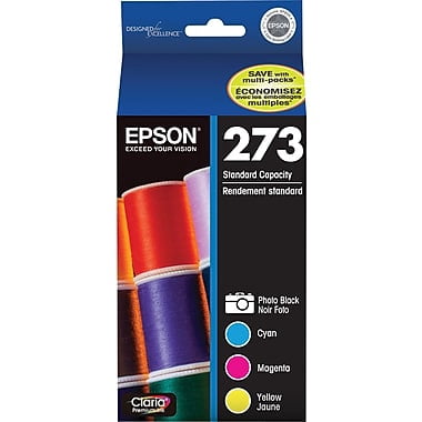 Epson 273 Standard Capacity Ink Cartridge Complete Color Set