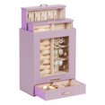 thumbnail image 1 of Caja de Joyas Homde 17x10x23 cm Organizador de Cuero PU, 1 of 9