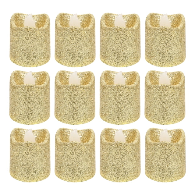 KAKOWELY 24 velas LED sin llama, simulación de velas eléctricas pequeñas, decoración