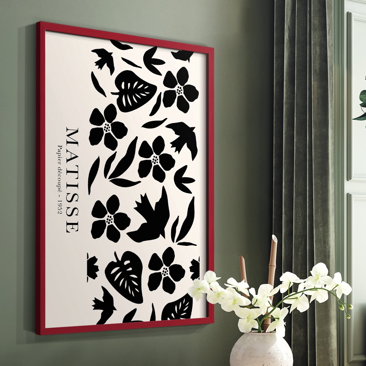 Matisse CCLXIII in Solid Wood 11 x 14 Framed Print