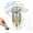 1pcs, variant on EEEkit Bathroom Sink Stopper, Pop-Up Drain Strainer with Anti-Clogging Hair Catcher for 1-1.9" Basin Drain Holes