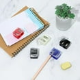 thumbnail image 4 of 12 Pack Lip Liner Sharpener Make up Pencil Sharpener Eyeliner Sharpener Cosmetic Pencil Sharpener Dual Holes, Cosmetic Lip Pencil Sharpener Hand Pencil Sharpener for Eyeliner Lip Liner Pencils, 4 of 14