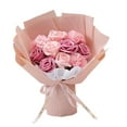 thumbnail image 4 of Ramos de flores de rosas, flores de jabón, rosas artificiales románticas para bodas y graduaciones., 4 of 9