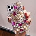 thumbnail image 1 of Case for iPhone Case,iPhone Case,3D Handmade Bling Rhinestone Diamonds Luxury Sparkle Rhinestones Case Girls Women Full Crystals Bling Diamond Case Cover for iPhone iphone 13Pro Max, 1 of 5