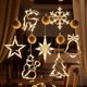 thumbnail image 2 of Luz LED de Navidad para decoración del hogar, lámpara colgante con ventosa de Papá Noel, copos de nieve, adornos para ventana, Año Nuevo, 2023, 2 of 4