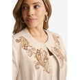 thumbnail image 6 of Jessica London Women's Plus Size Embroidered Denim Topper, 6 of 6