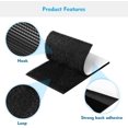 thumbnail image 2 of shiyou-2 Pcs Hook and Loop Tape with Double Sided Adhesive 8 x 6 Inch, Sticky Heavy Duty Hook & Loop Strips Panel, Carpet/Rug Tape Gripper for Area Rugs, Cushion Grip Carpet Underlay Non Slip, 2 of 4