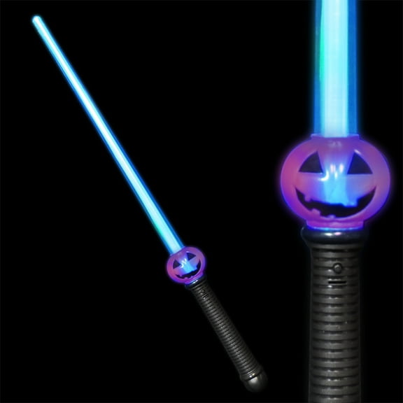 FlashingBlinkyLights Pumpkin Jack O Lantern LED Sword Sabers