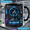 Black, variant on Coffee Mug Personalized Lab Director Microscope Ceramic Desk Drinkware for Scientists