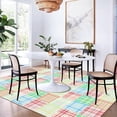 thumbnail image 3 of Classic Multicolor Scottish Plaid Area Rugs Vintage Colorful Tartan Washable Rugs Washable Carpet with Non Slip Backing for Living Room Bedroom Office Hallway Entry 5x7ft, 3 of 8