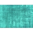thumbnail image 1 of Ahgly Company Machine Washable Indoor Rectangle Persian Turquoise Blue Traditional Area Rugs, 4' x 6', 1 of 4