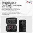 thumbnail image 3 of aMagisn AC03 Sports Camera Case Portable Storage Bag for Camera with Semi-open Design Detachable Interior Organizer Camera Protective Bag with Straps Compatible with Insta 360 Ace, 3 of 8