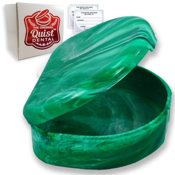 QUIST (TM) Cas de Retainer Orthodontique (Vert)
