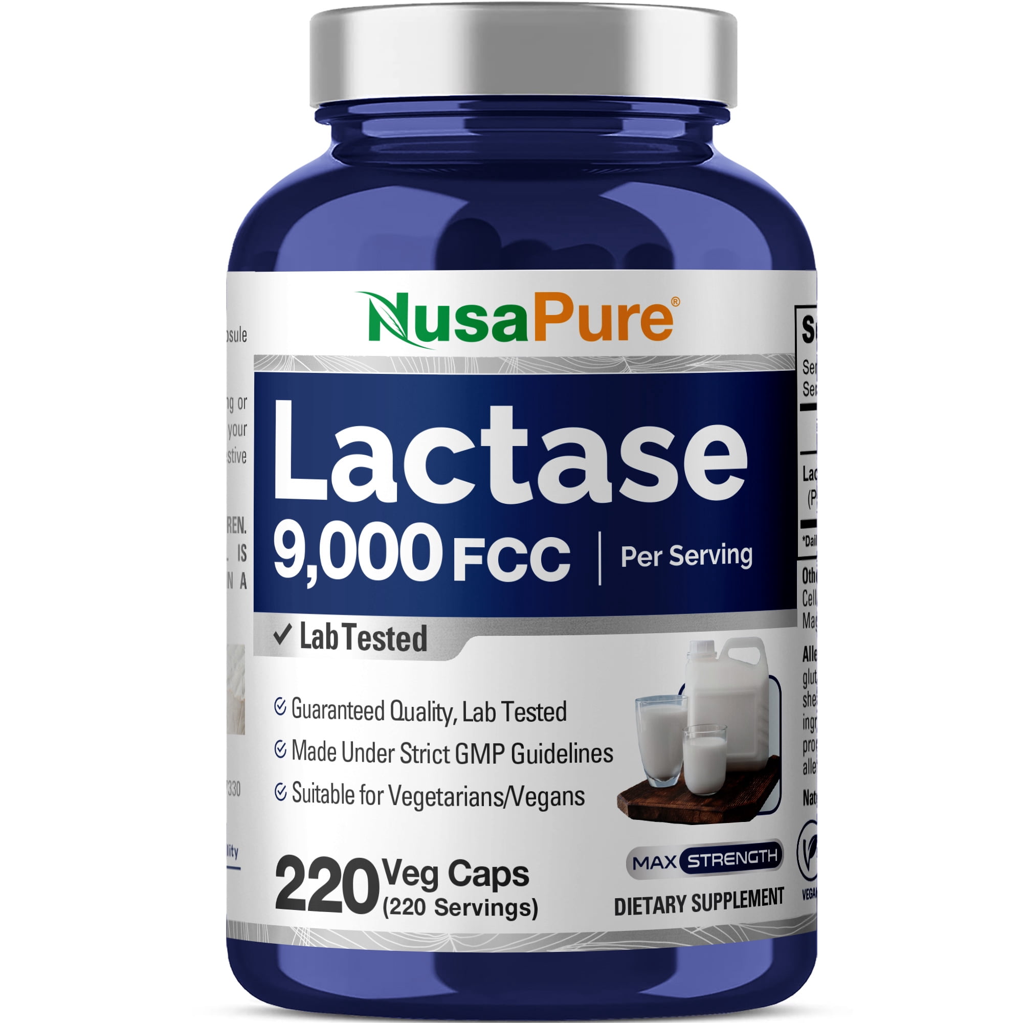 NATURELO Digestive Enzymes, 15 Enzymes, Vegan Capsules - Walmart.com