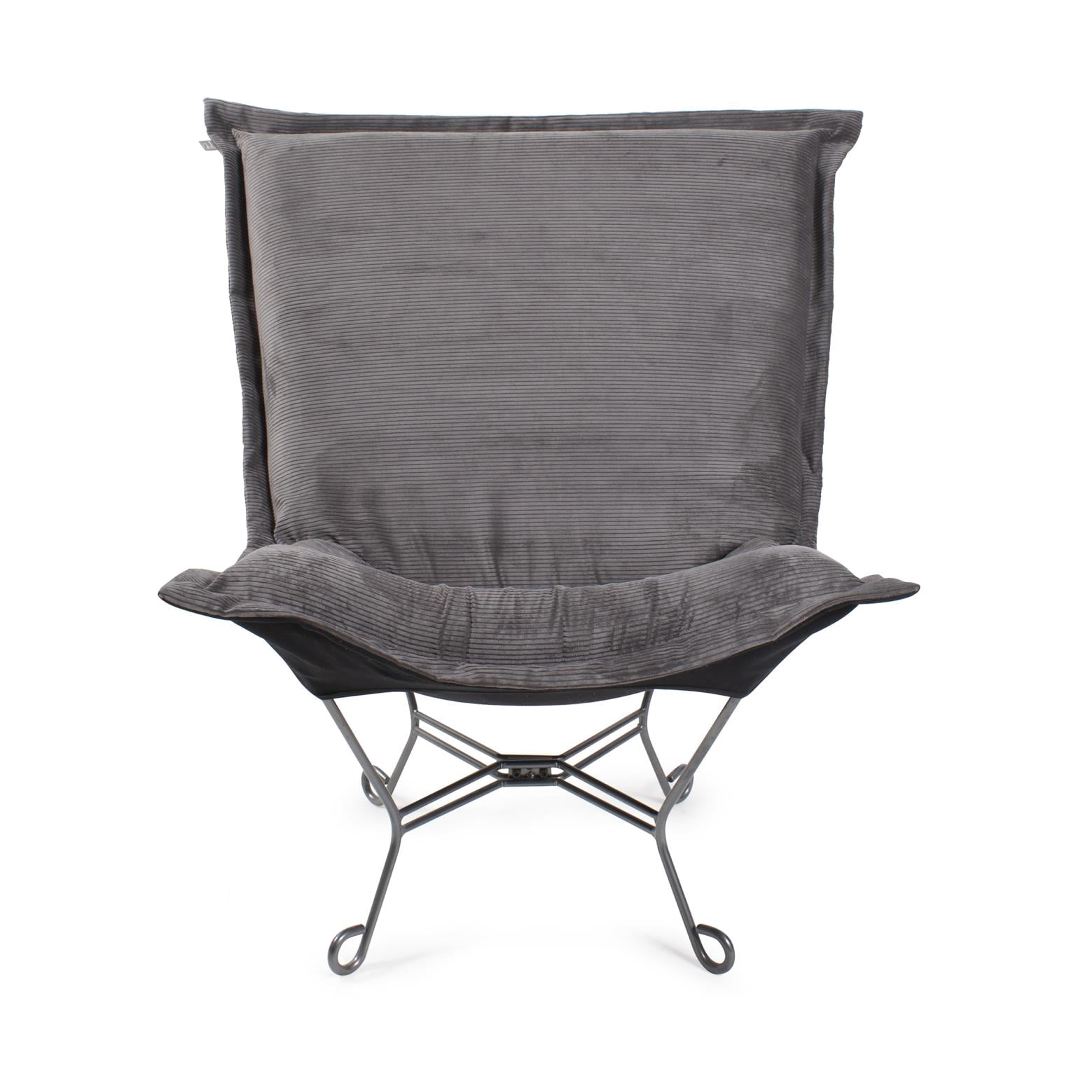 Puff Chair Pana Charcoal/Natural