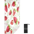 thumbnail image 2 of Dreamtimes Beach Towels Strawberry Fruit Leaves Camping Towels Sand Free Beach Towel, 30"x60" Large Beach Towels Quick Dry Bath Travel Towels Pool Yoga Beach Mat for Men Women, 2 of 7