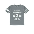 thumbnail image 1 of Tstars Boys Unisex 2nd Birthday Gift Birthday Gift for 2 Year Old This Is What an Awesome 2 Year Old Looks Like Birthday Shirts for Baby Boy Funny Humor Birthday Party B Day Toddler Jersey T Shirt, 1 of 6