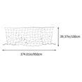 thumbnail image 2 of PENIKOKO 1 Ensemble Filet de Volleyball Commercial Extérieur Durable Robuste Remplacement Pratique Compétition 374x39x0.16 Po, 2 of 6