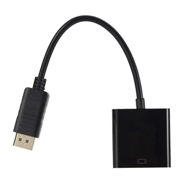 DP to DVI Adapter Cable DP Converter DisplayPort Male to DVI Female Converter 1080P Cord for Monitor Projector Displays
