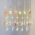 thumbnail image 5 of Xiao Hua Atrapasueños de cristal con forma de bola, adorno colgante para ventana, jardín, decoración navideña - B05, 5 of 5