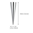 thumbnail image 2 of Mobutofu 1 Set Metal Pastry Mold Croissant Making Cone Tools for Home Bakery Experience, 2 of 5