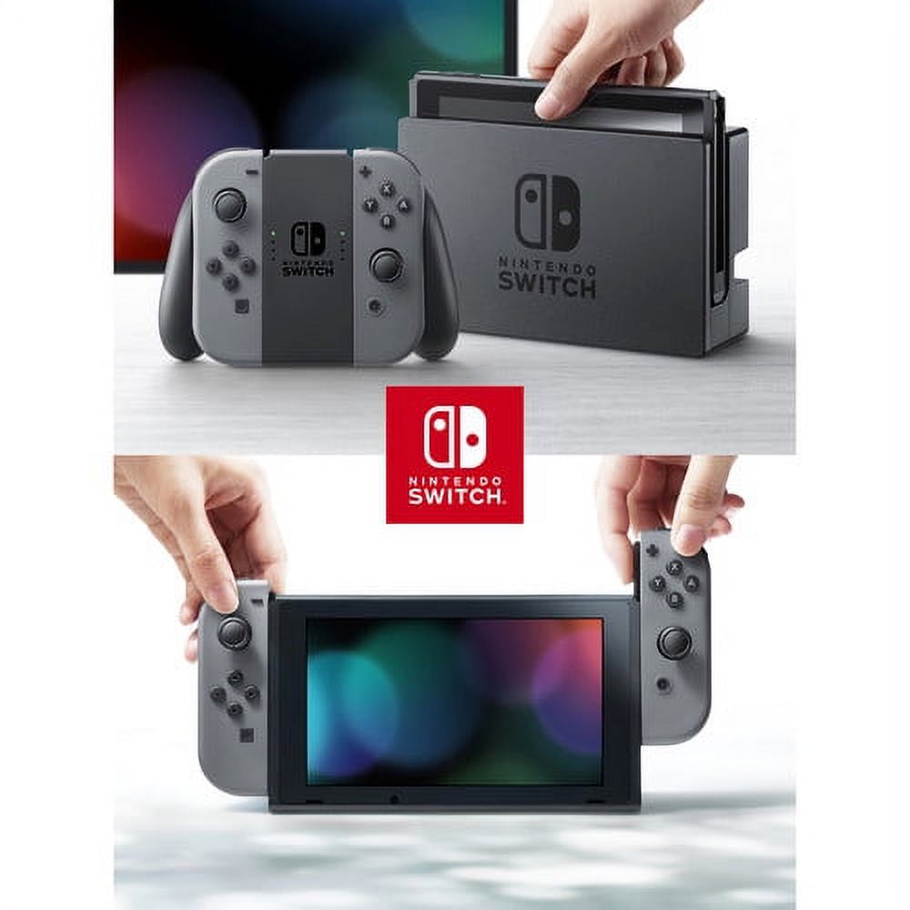 Nintendo Switch Console Gray Joy-Con - image 2 of 5