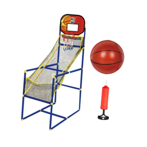 Almencla Ensemble de Jeu de Basket-Ball Arcade pour Enfants de 3 à 12 Ans Garçons et Filles Rouge
