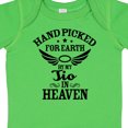 thumbnail image 4 of Inktastic Handpicked for Earth by My Tio in Heaven with Angel Wings Boys or Girls Baby Bodysuit, 4 of 5