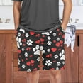 thumbnail image 7 of GZHJMY Dog Pajama Pants Short for Men, Lounge Pants Lightweight Men Pajama Bottoms with Drawstring Pockets, Christmas New Year Birthday Gifts, XX-Large, 7 of 7