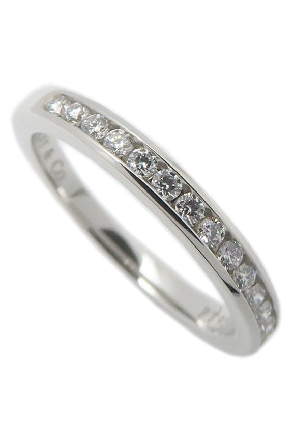 Pre-Owned TIFFANY&Co. Tiffany Half Eternity Diamond Ring for Women 295545