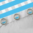 thumbnail image 4 of Homewish Fashion American Flag Curtains Pack of 2 (42x84 Each), Blue Plaid Stripes Curtains Blackout, Modern Abstract Ombre Bedroom Curtains, Curtains and Drapes Bedroom Decor, 4 of 6