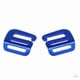 thumbnail image 1 of Hebilla de correa con gancho en forma de G de 8 piezas de 1 pulgada para sujetar mochilas de exterior de 25 mm Azul, 1 of 5
