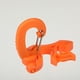 thumbnail image 5 of Naiovety Clips de abrazadera de tubería Ganchos BC Fácil de usar Abrazaderas reguladoras de alta flexibilidad Soporte de manguera Snorkel Natación Surf Deportes acuáticos Naranja Naiovety OD030411-04B, 5 of 6