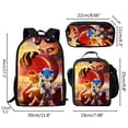 thumbnail image 2 of Mochila de juego de Anime con estuche para lápices, mochila escolar, bolsas de viaje, mochila escolar con dibujos animados, mochila para estudiantes, 2 of 5