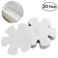 thumbnail image 2 of Yesbay 20Pcs Flower Non-Slip Bathtub Mat Stickers Mold Mildew Resistant Shower Pads,Clear, 2 of 7