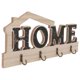 thumbnail image 3 of Wall Mounted Clothing Hook for Home Use Black Plastic Classic Design Simple and 1pc, 3 of 3