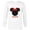 White, variant on Minnie Mouse Mamá Mom Red Bow Family Día de la Madre - Long Sleeve T-Shirt for Men - Customized-Athletic Heather