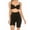 Black, variant on Women's High Waist Butt Lifting Boy Short Seamless Shaper 9281 (Beige, M/L)