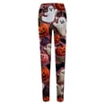 thumbnail image 4 of Workout Clothes for Women Autumn And Winter Artistic Printed Soft Stretchy Pants Bronze Fitness Clothing XL, 4 of 5